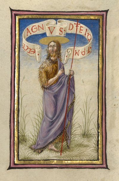 Saint John the Baptist by Taddeo Crivelli